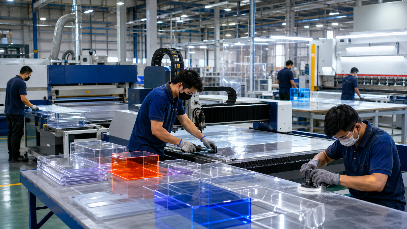 Industrial Acrylic Fabrication Workshop